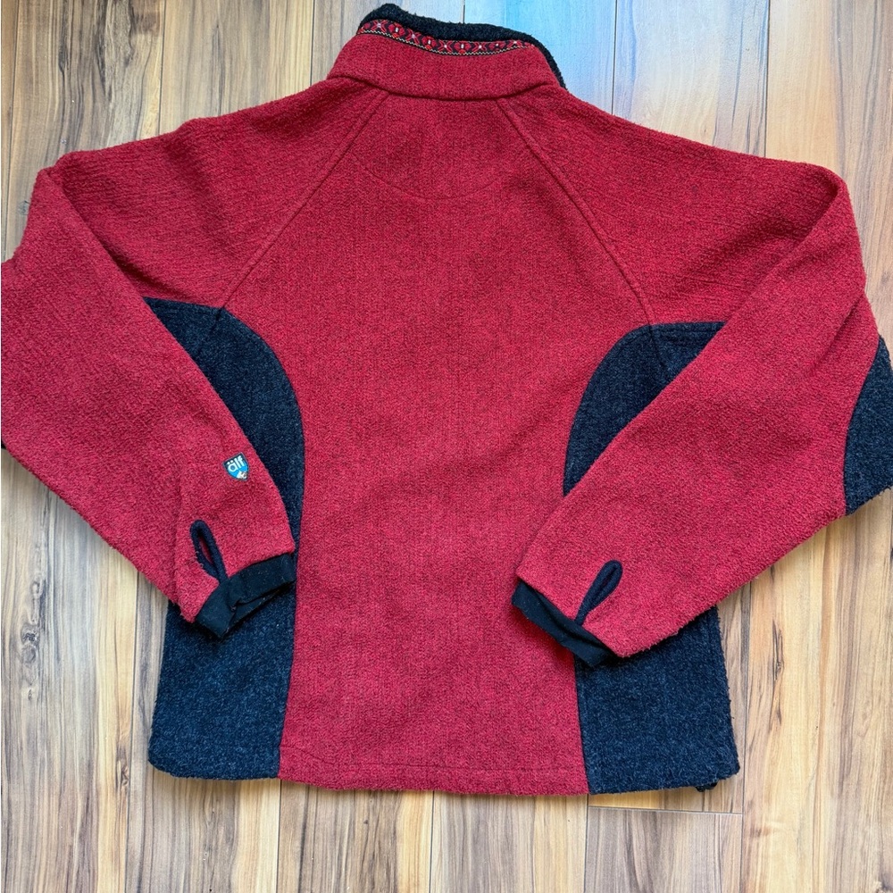 Vintage ALF Kuhl  Red and black Jacket - Picture 2 of 10